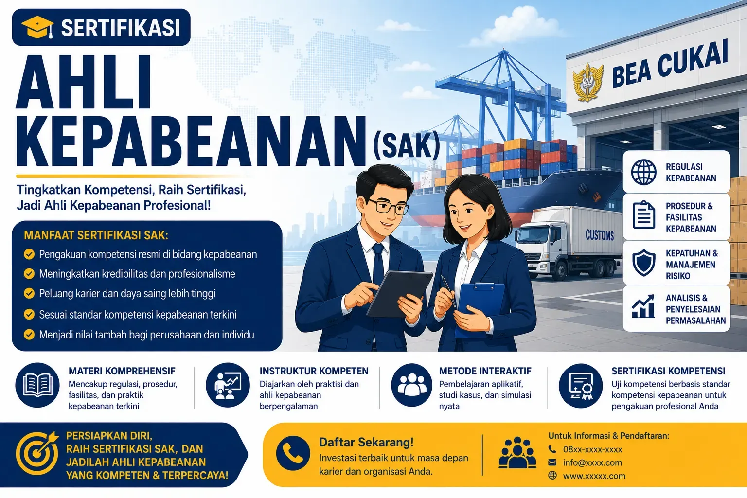 SERTIFIKASI AHLI KEPABEANAN (SAK)